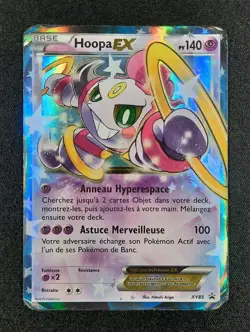 Carte Pokemon : Hoopa Ex Ultra Rare 2015 XY Black Star XY85 PO 🇲🇫 - Image 1