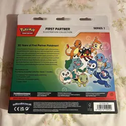 Pokemon TCG First Partner Illustration Collection Series 1 New Sealed - Image 2