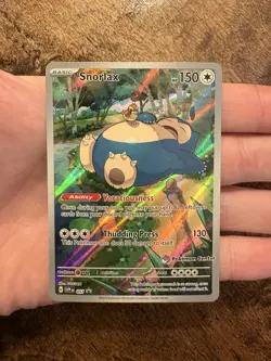 Pokemon Snorlax SVP 051 Scarlet Violet Promo Pokemon Center Exclusive - Image 1