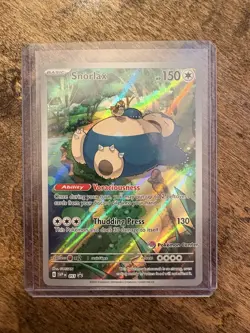 Pokemon Snorlax SVP 051 Scarlet Violet Promo Pokemon Center Exclusive - Image 5