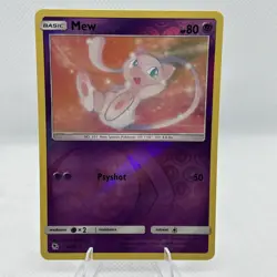 (NM) Mew Reverse Holo 32/68 Hidden Fates Pokemon TCG - Image 1