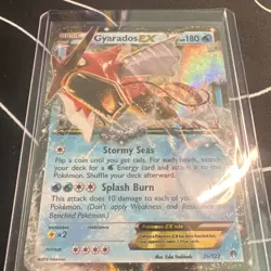 Pokemon Gyarados EX Breakpoint 26/122 Holo Rare Basic 180 HP English 2016 - Image 3