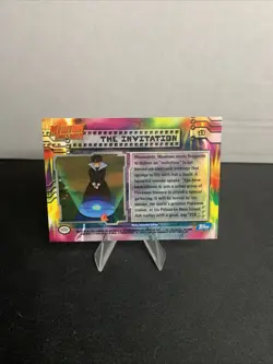 1999 TOPPS POKEMON THE MOVIE EDITION The Invitation #13 Mewtwo Strikes Back - Image 3