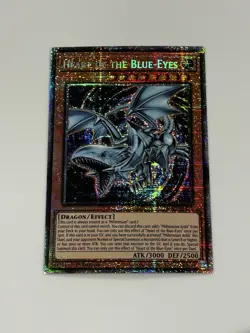 Yu-Gi-Oh Heart of the Blue-Eyes MP25-EN013 QCSR 1st Ed Secret Rare - Image 1