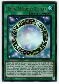 DARK MAGICAL CIRCLE LEDD-ENA15 ULTRA RARE YU-GI-OH TCG - Image 1