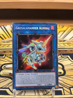 Yugioh Salamangreat Almiraj BLHR-DE054 Secret Rare EX - Image 1