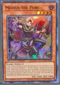 Medius the Pure DUAD-EN008 Ultra Rare 1st Edition Near Mint Yu-Gi-Oh! - Image 1