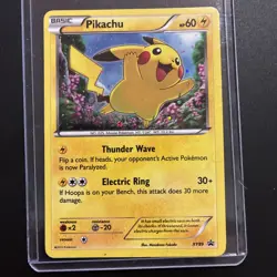 Pikachu XY89 X & Y Ultra Rare Holo Black Star Promo Pokemon Card VF/NM - Image 2