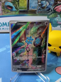Bronzor - 170/162 - Pokemon Temporal Forces Illustration Rare Card NM - Image 1
