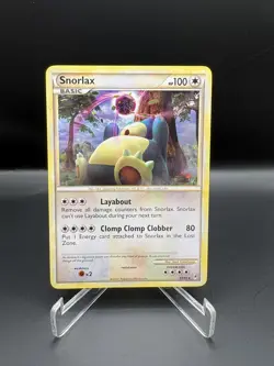 Snorlax 33/95 Call of Legends Regular Pokemon Card TCG NM - Image 1