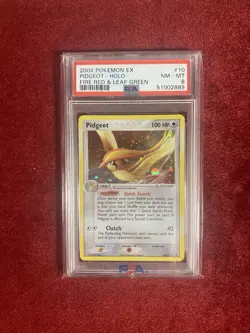 PSA 8 NM/MT Pidgeot Holo 10/112 Pokemon 2004 Fire Red & Leaf Green Card Rare - Image 1