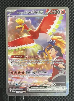 Ethan's Ho-Oh EX 230/182 Sv10: Destined Rivals Holofoil Card - Image 1
