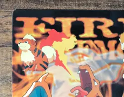 Bandai Pokemon Sticker card Jumbo Carddass 1998 Charizard Fire type - Image 2