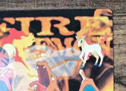 Bandai Pokemon Sticker card Jumbo Carddass 1998 Charizard Fire type - Image 3