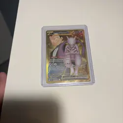 Pokemon TCG Mewtwo EX Team Rockets Hyper Rare Card 240/182 Destined Rivals - Image 1