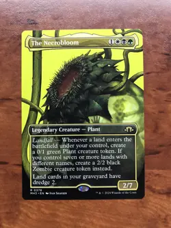 The Necrobloom Showcase Profile MTG Magic the Gathering Card NM Near Mint MH3 - Image 1