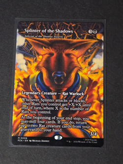 MTG Splinter of the Shadows PZA #6 Teenage Mutant Ninja Turtles Borderless Reg - Image 1