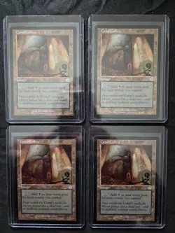 PLAYSET MTG Cabal Coffers, Torment, Regular uncommon non basic land X4 VG MBC - Image 1