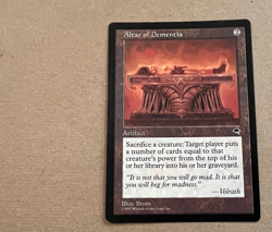 Altar of Dementia - Tempest - MTG - Magic the Gathering - Image 2