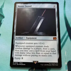 Buster Sword Final Fantasy MTG Regular Non-Foil - Image 1