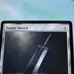 Buster Sword Final Fantasy MTG Regular Non-Foil - Image 2