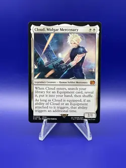 Cloud, Midgar Mercenary: Final Fantasy MTG: Mythic 0010 Regular (NM) - Image 1