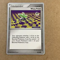 POKEMON CARD - WARP POINT 116/130 ( 2007 ) WORLD CHAMPIONSHIP DECK B-3 - Image 1