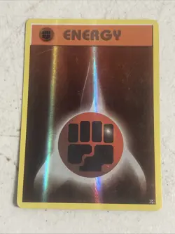 Fighting Energy 96/108 Pokemon Reverse Holo Foil Rare - Image 1
