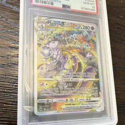 Pokemon Mewtwo VSTAR Full Art Holo Ultra Rare Crown Zenith GG44/GG70 PSA 10 2023 - Image 5