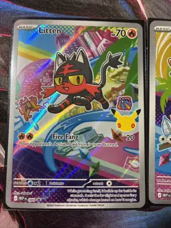 Pokemon First Partner Illustration Collection Rowlet, Litten, Popplio - Image 2