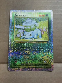 Pokemon Bulbasaur Legendary Collection 68/110 Reverse Holo Nintendo LP - Image 1