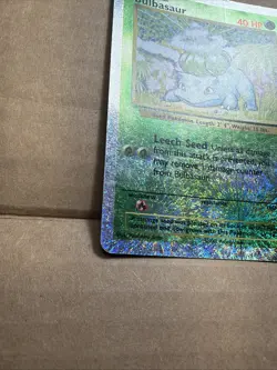 Pokemon Bulbasaur Legendary Collection 68/110 Reverse Holo Nintendo LP - Image 2