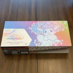 Pokemon Prismatic Evolutions Super Premium Collection SPC New & Factory Sealed - Image 1