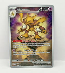 Pokemon Alakazam Me: Mega Evolution Promo 009 Holo Stage 2 140 HP Psychic Draw - Image 1