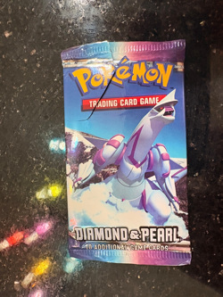 Pokemon Diamond And Pearl Base Set Booster Pack 2007 - Dialga Sligth tear in pac 820650104107 - Image 3