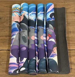 Pokemon TCG Playmat Lot 5 – 4 New + 1 Used – Official Ultra Pro Style - Image 1