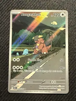 Pokemon TCG Kangaskhan 204/182 Sv10: Destined Rivals IR NM PACK FRESH - Image 1