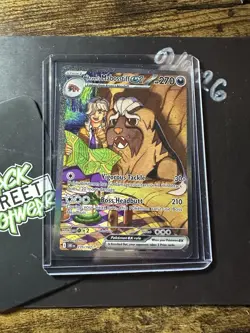 Arven's Mabosstiff ex 235/182 SIR, Destined Rivals, Full Art Holo Pokemon TCG NM - Image 3