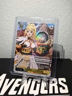 Signed Weiss Schwarz KONOSUBA KS/W49-001SP SP FOIL Darkness - Image 1