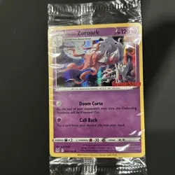 Hisuian Zoroark - 076/196 - GameStop Promo Rare - Pokemon Card - Sealed - Image 1