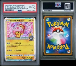 PSA 10 Cherry Blossom Afro Pikachu Pokemon Card 211/SM-P - Image 3