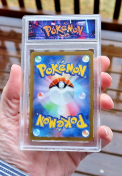 RARE Vintage Japanese Pokemon Card COFAGRIGUS EX Holo 031/066 MINT SLAB Roar NR - Image 2