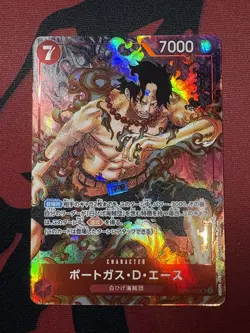 Portgas D.Ace (Parallel) OP02-013 SR Paramount War - ONE PIECE Card Game Japan - Image 1