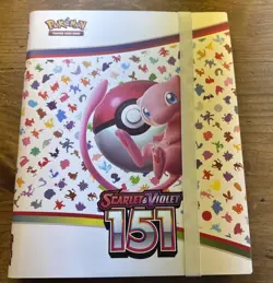 Scarlet & Violet 151 Pokemon Binder With 360 Pokemon Cards - Image 1