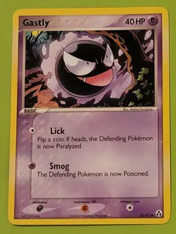 GASTLY 52/92 - COMMON - NON-HOLO - EX Legend Maker - Pokemon Card - Image 1