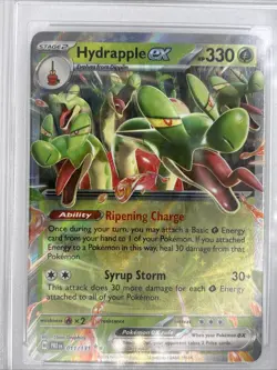 Pokemon TCG Prismatic Evolutions Hydrapple ex 011/131 Holo Rare Card NM - Image 3