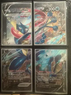 Pokemon Greninja V-UNION Sword & Shield Holo Promo Card Lot (4 Cards) - Image 1