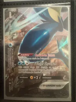 Pokemon Greninja V-UNION Sword & Shield Holo Promo Card Lot (4 Cards) - Image 4