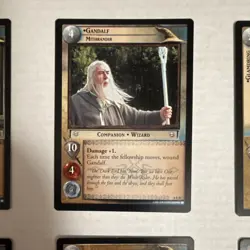 Decipher Lord of the Rings TCG Gandalf Rare Card Lot 6 Fury of the White Rider - Image 3