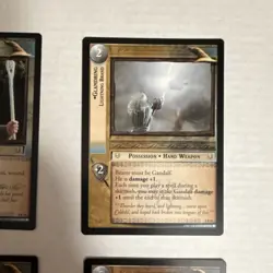 Decipher Lord of the Rings TCG Gandalf Rare Card Lot 6 Fury of the White Rider - Image 4